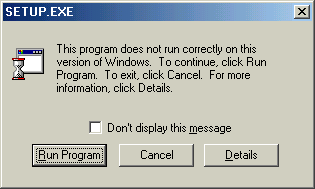 ignore this warning